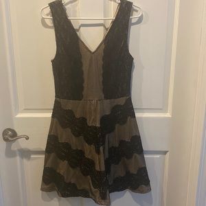Ladies Little Black Lace Dress Medium